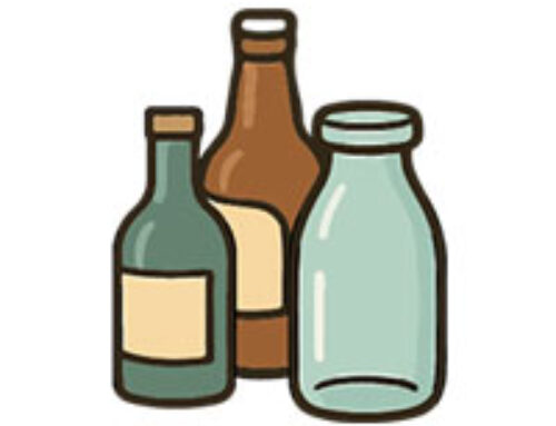 Botellas de vidrio